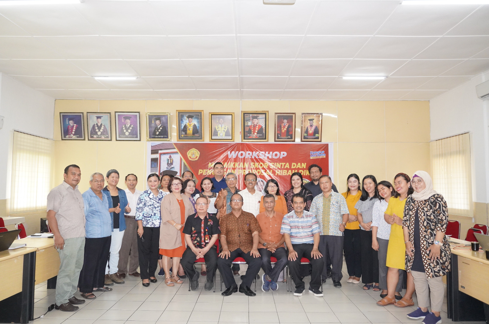 LPPM UNIKA GELAR WORKSHOP PENINGKATAN SKOR SINTA